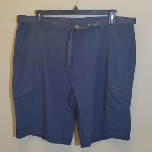 Dark Blue Water Shorts